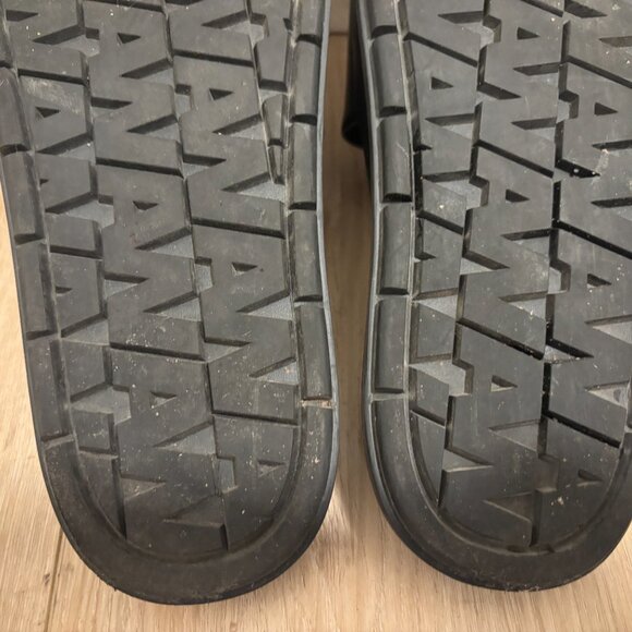 Alexander Wang x H&M Black Leather Slides - 10 - Picture 13 of 13